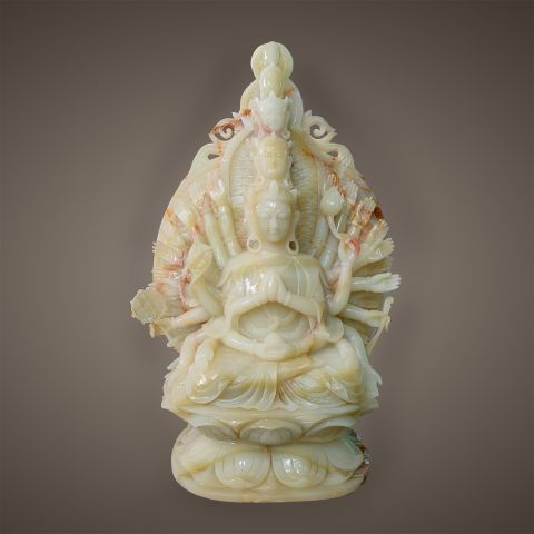 Tượng Phật Bà Quan Âm Nghìn Mắt Nghìn Tay Ngọc Onyx