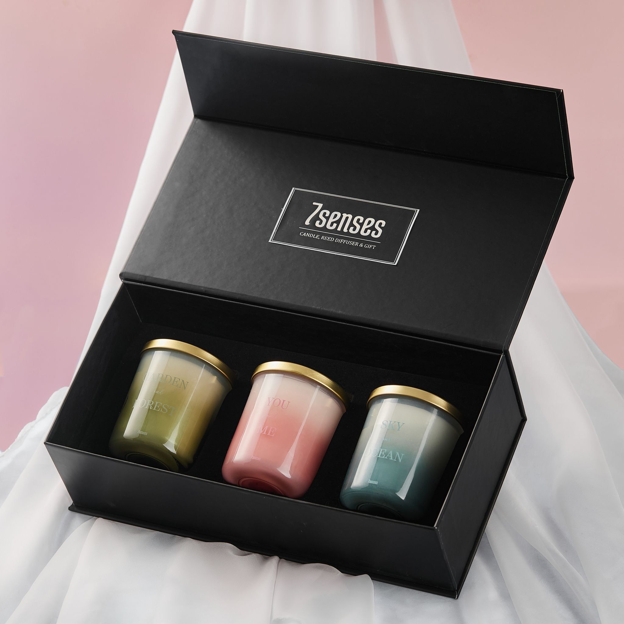 Set nến thơm 3 nến (Ombre Edition)