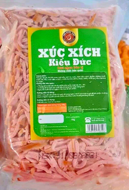 Xúc Xích Sợi Đức 500g
