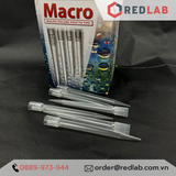  50 cái Microtips 1,000-5,000 ul hãng LABCON ref 1028-745 (Đầu típ / tuýp trắng 5ml), nhựa PP, dài 145mm 