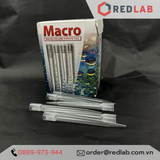  50 cái Microtips 1,000-5,000 ul hãng LABCON ref 1028-745 (Đầu típ / tuýp trắng 5ml), nhựa PP, dài 145mm 