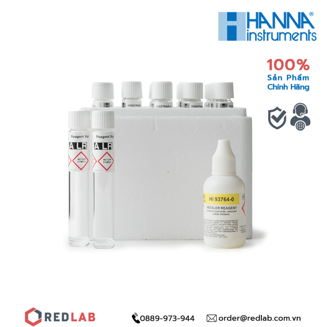  Thuốc thử Amonia Thang Thấp dùng cho máy đo Hanna HI93764A-25 