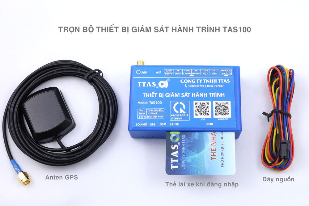  Thiết Bị Định Vị GPS TAS100  - Thiết Bị Giám Sát Hành Trình Hợp Chuẩn BGT 