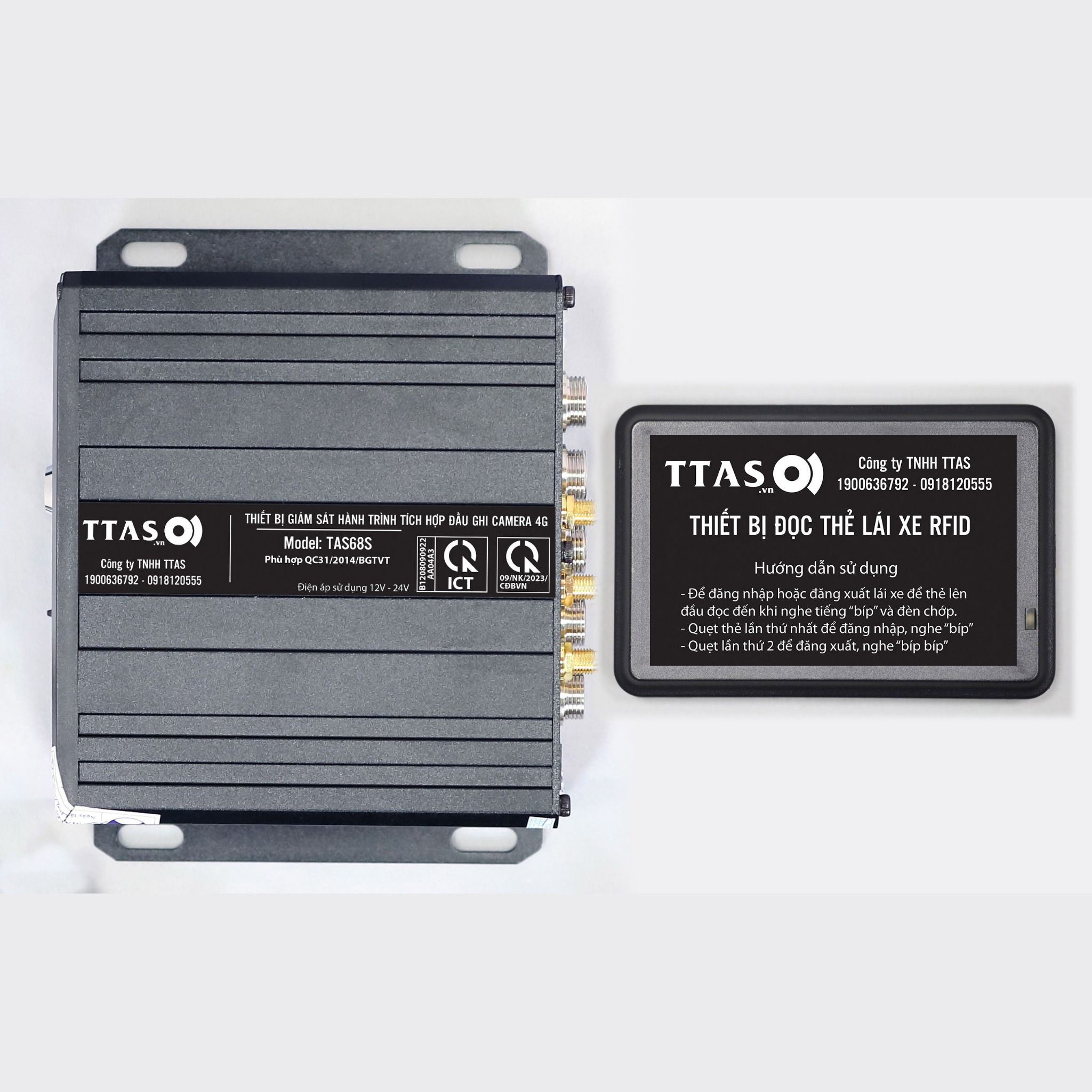 Đầu Ghi Camera Hành Trình Nghị Định 10 TAS68S Thông Minh 4 Chức Năng Trong 1