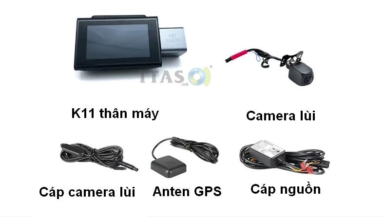  Android Camera Hành Trình Phisung K11 Có Cam Lùi 