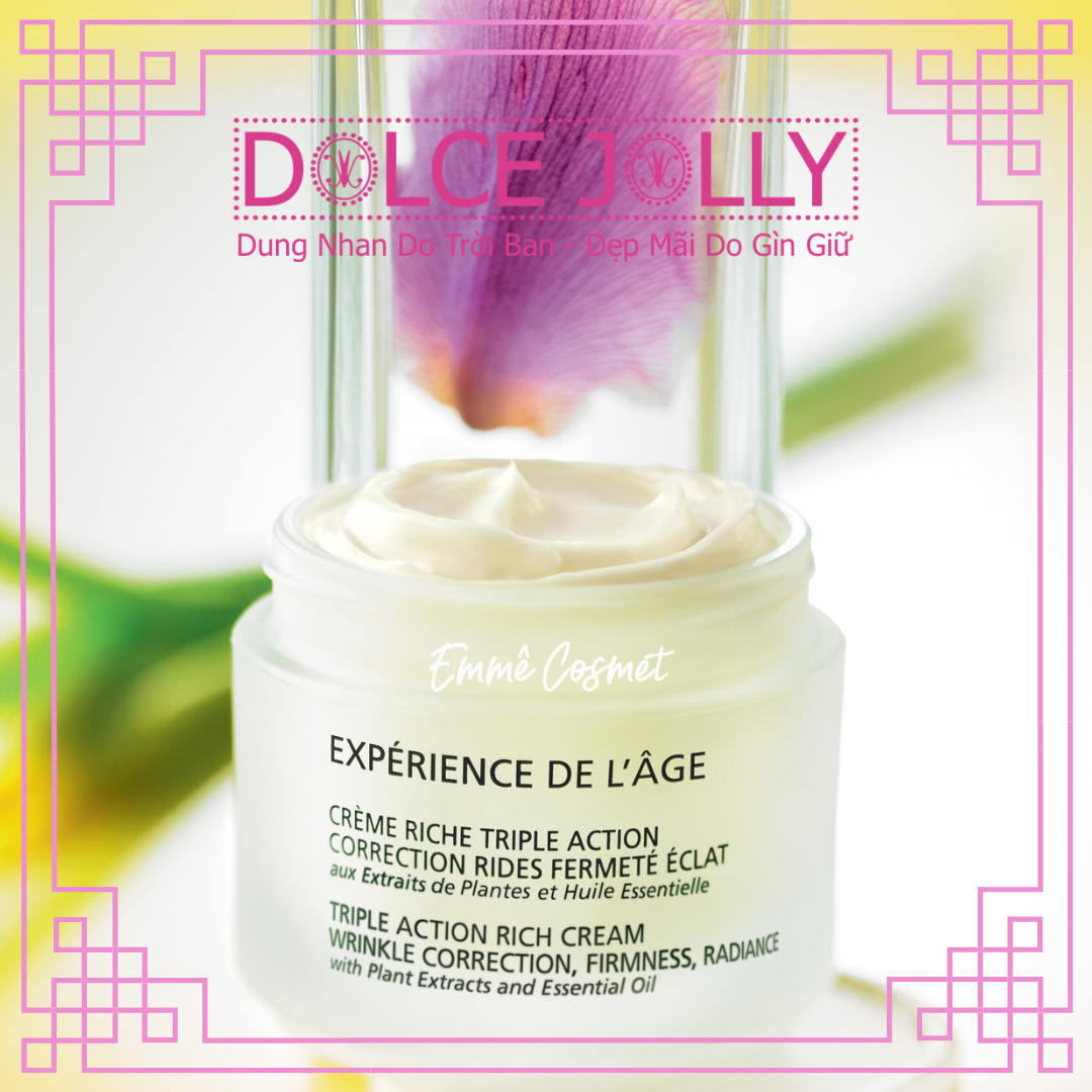 KEM NUÔI DƯỠNG CHỐNG LÃO HÓA 3 CHỨC NĂNG CREME RICHE TRIPLE ACTION