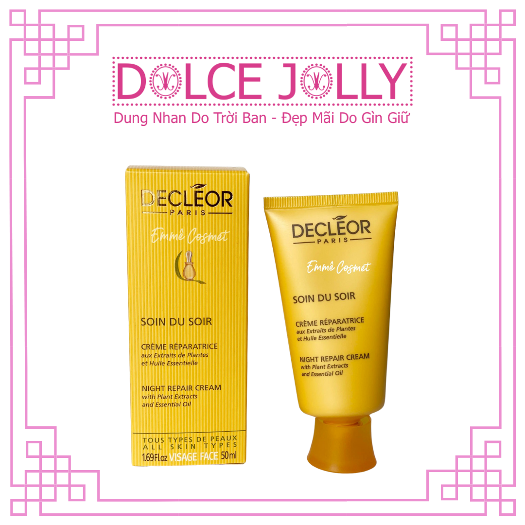 Kem nuôi dưỡng làn da ban đêm Soin Du Soir Night Repair Cream