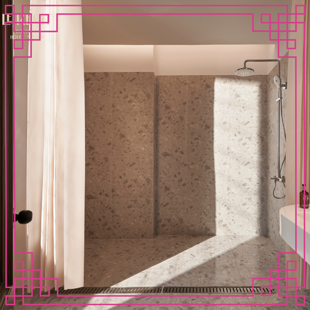 Màn rèm vải phòng tắm hoa sen tắm bồn Spa Shower Curtain