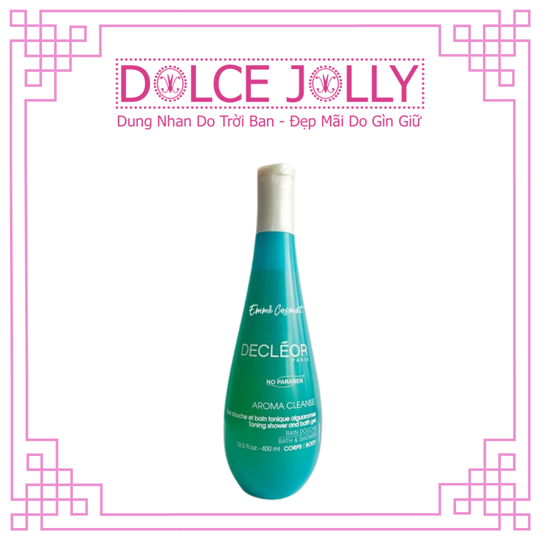 GEL TẮM LÀM TUẦN HOÀN CƠ THỂ GEL DOUCHE ET BAIN TONIQUE ALGUAROMES