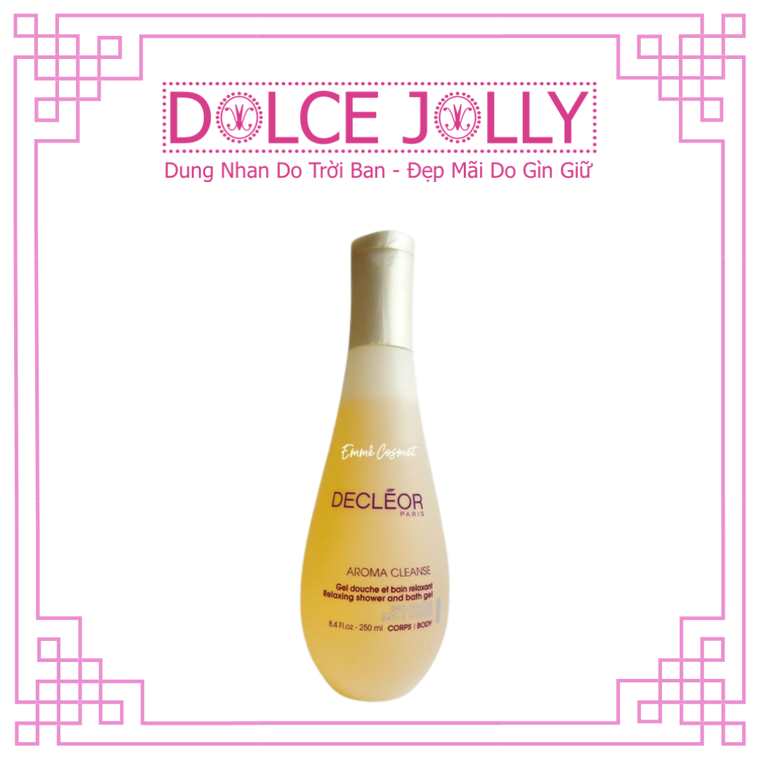 Gel tắm thư giãn cơ thể Gel Douche Et Bain Relaxant DECLEOR