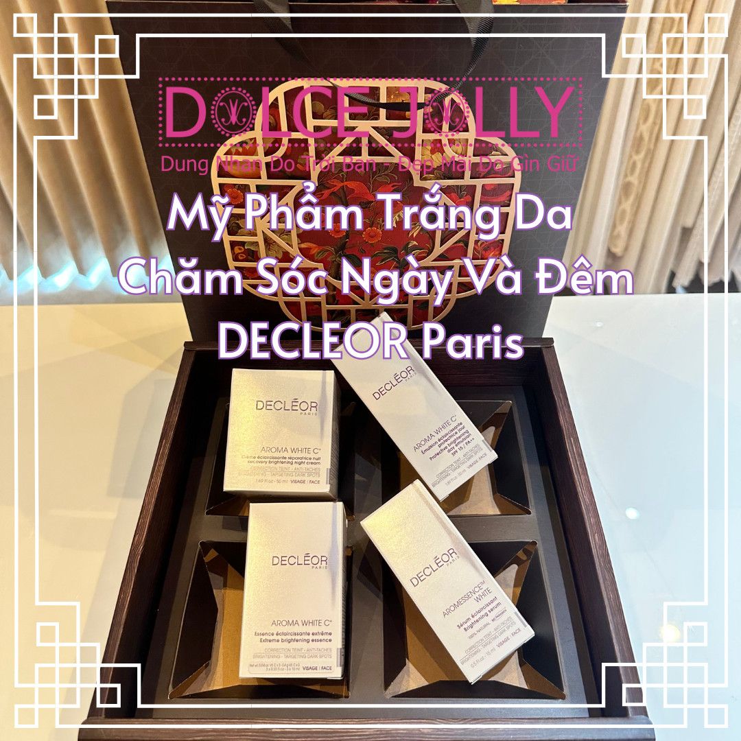 Hộp Quà Mỹ Phẩm Chăm Sóc Trắng Sáng Da Ngày Và Đêm DECLEOR Paris