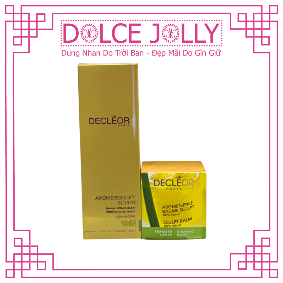 Tinh dầu và dầu sáp thảo dược định hình săn chắc cơ thể Sculpt DECLEOR