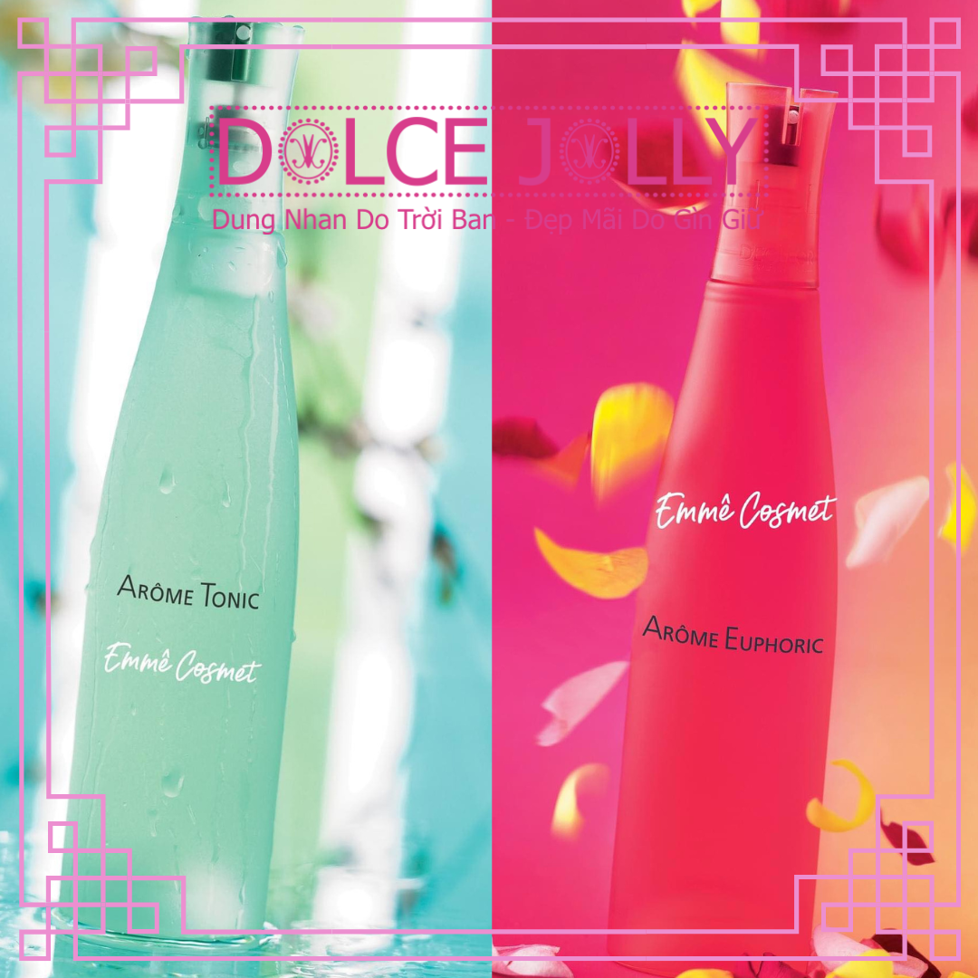 Bộ 2 chai nước hoa thảo dược dưỡng thể Eau De Soin