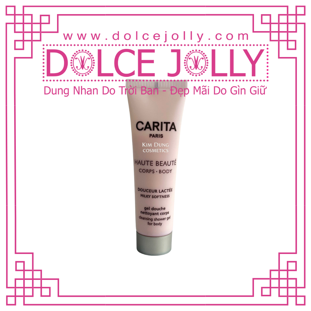 Gel sữa tắm dành cho cơ thể Douceur Lactee CARITA