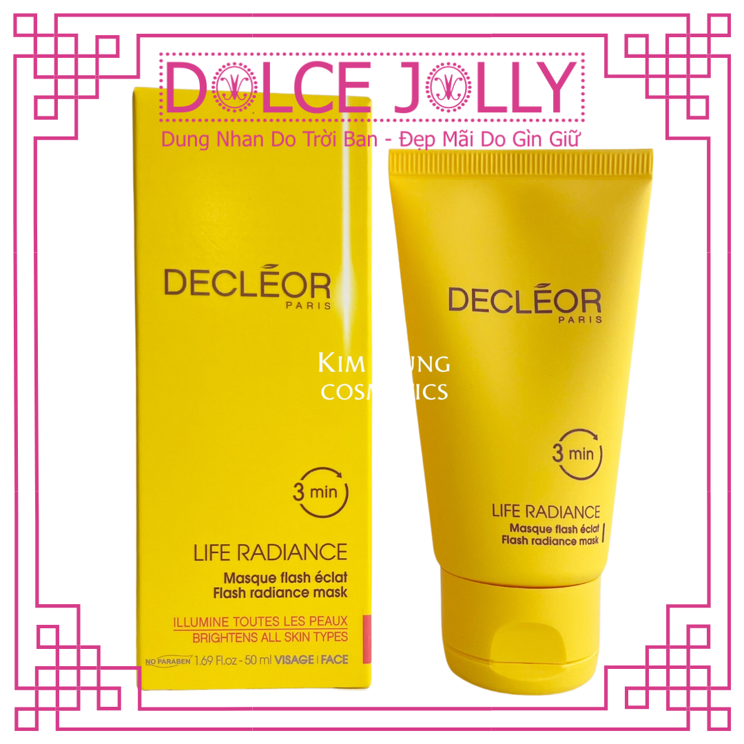 Mặt nạ làm sáng đẹp da tức thì trong 3 phút Masque Flash Eclat