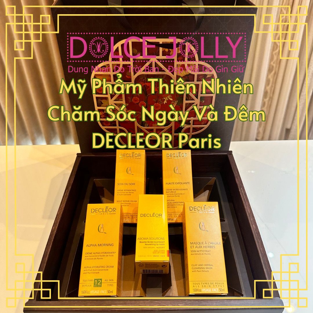 Hộp Quà Mỹ Phẩm Thiên Nhiên Chăm Sóc Ngày Và Đêm DECLEOR Paris