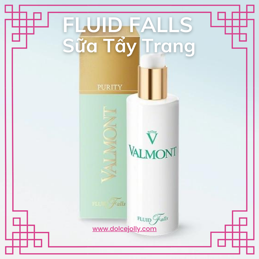 Sữa tẩy trang làm sạch mọi lớp makeup trên da FLUID Falls VALMONT