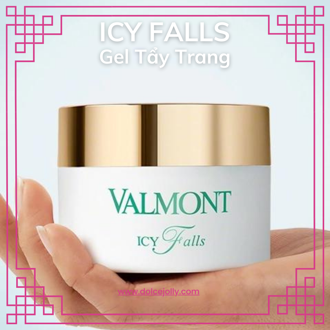 Gel tẩy trang makeup nhẹ đặc biệt làm mát da khô ICY Falls VALMONT