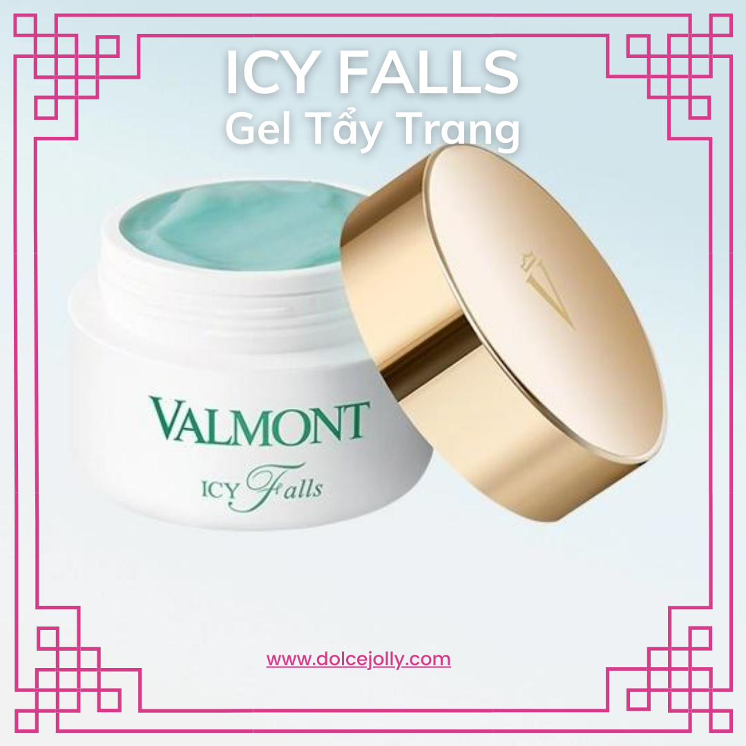 Gel tẩy trang makeup nhẹ đặc biệt làm mát da khô ICY Falls VALMONT