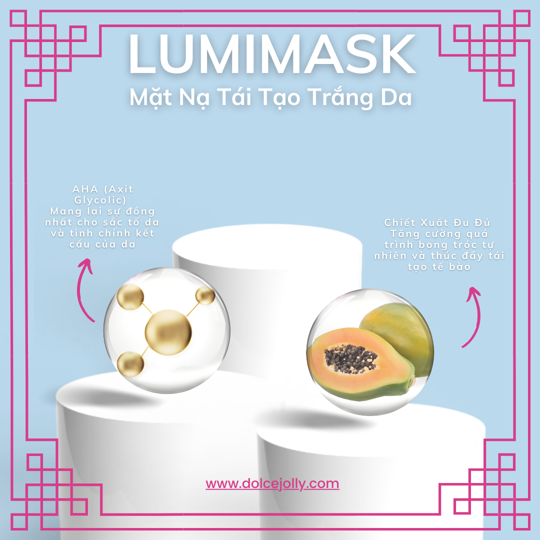 Mặt nạ 2 trong 1 tẩy tế bào và tái tạo bề mặt da LumiMask VALMONT 2022