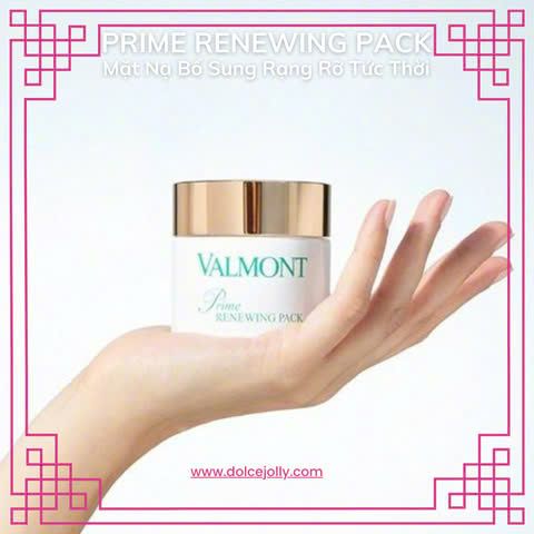 Mặt nạ chống căng thẳng xoá mỏi mệt cho da Prime Renewing Pack VALMONT
