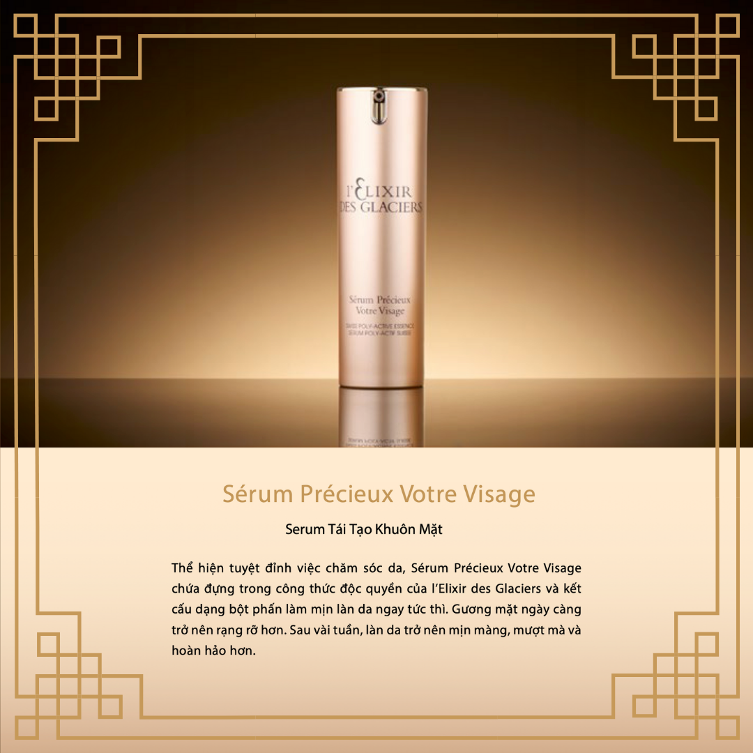 Tinh chất điều trị cô đặc Sérum Précieux Votre Visage ELIXIR VALMONT