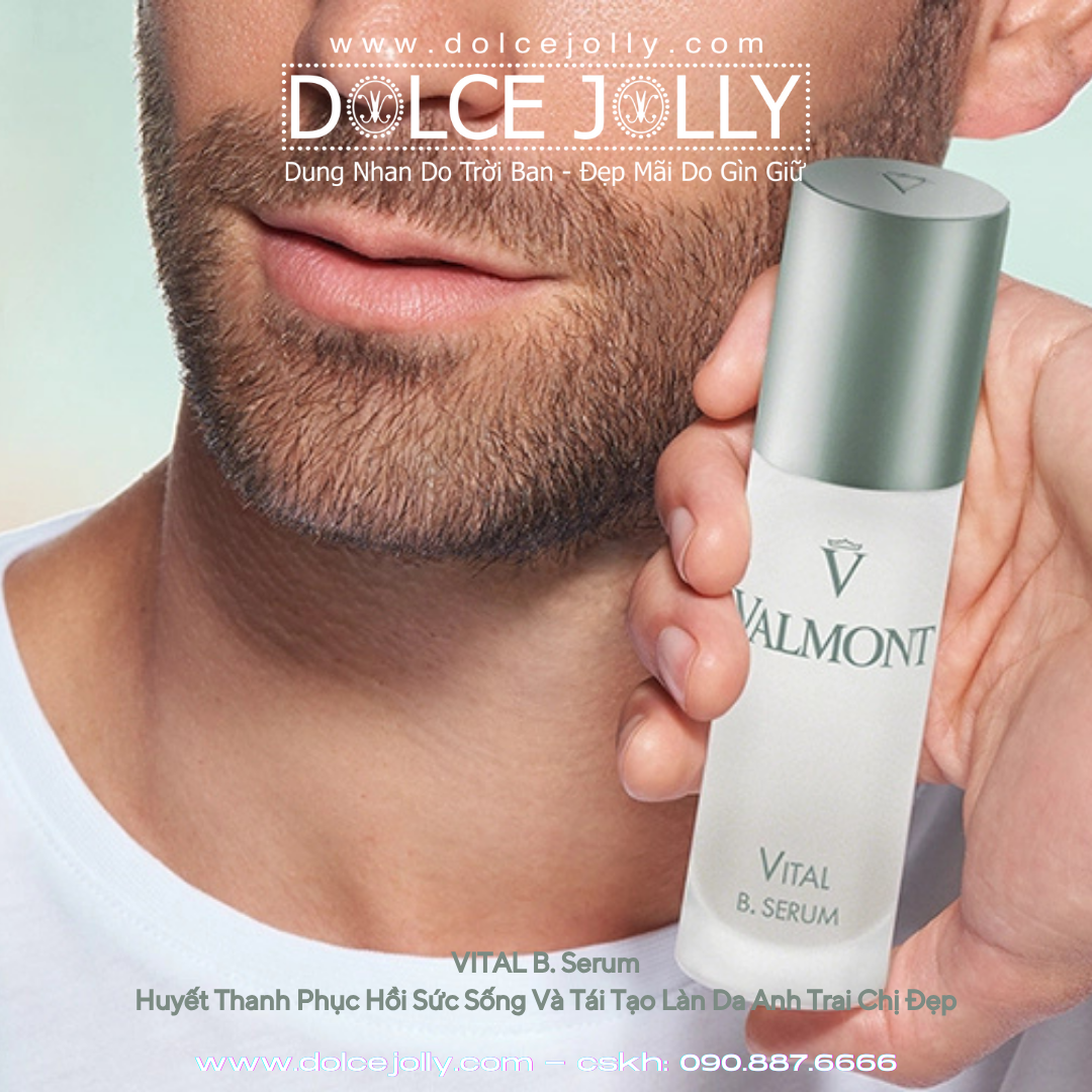 Tinh chất serum phục hồi sức sống làn da nam nữ VITAL B.SERUM V.2025