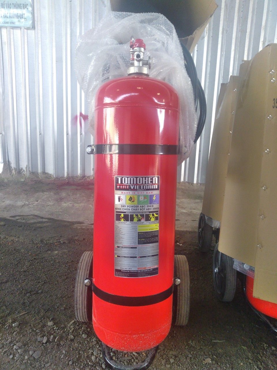 Bình chữa cháy bột ABC Nhật/VN 35Kg