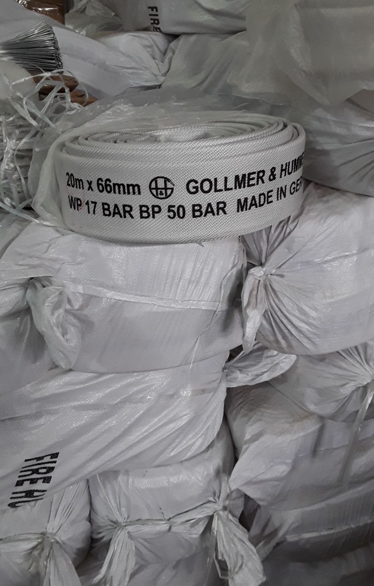 Vòi chữa cháy D65-17bar-20m (Có khớp nối)