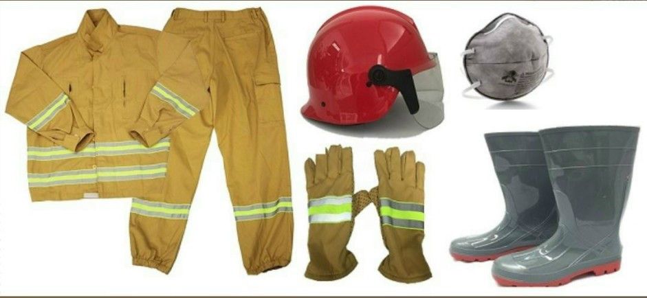 Trang phục chữa cháy theo TT48 (gồm: quần, áo, nón, ủng, găng tay, khẩu trang), có tem kiểm định