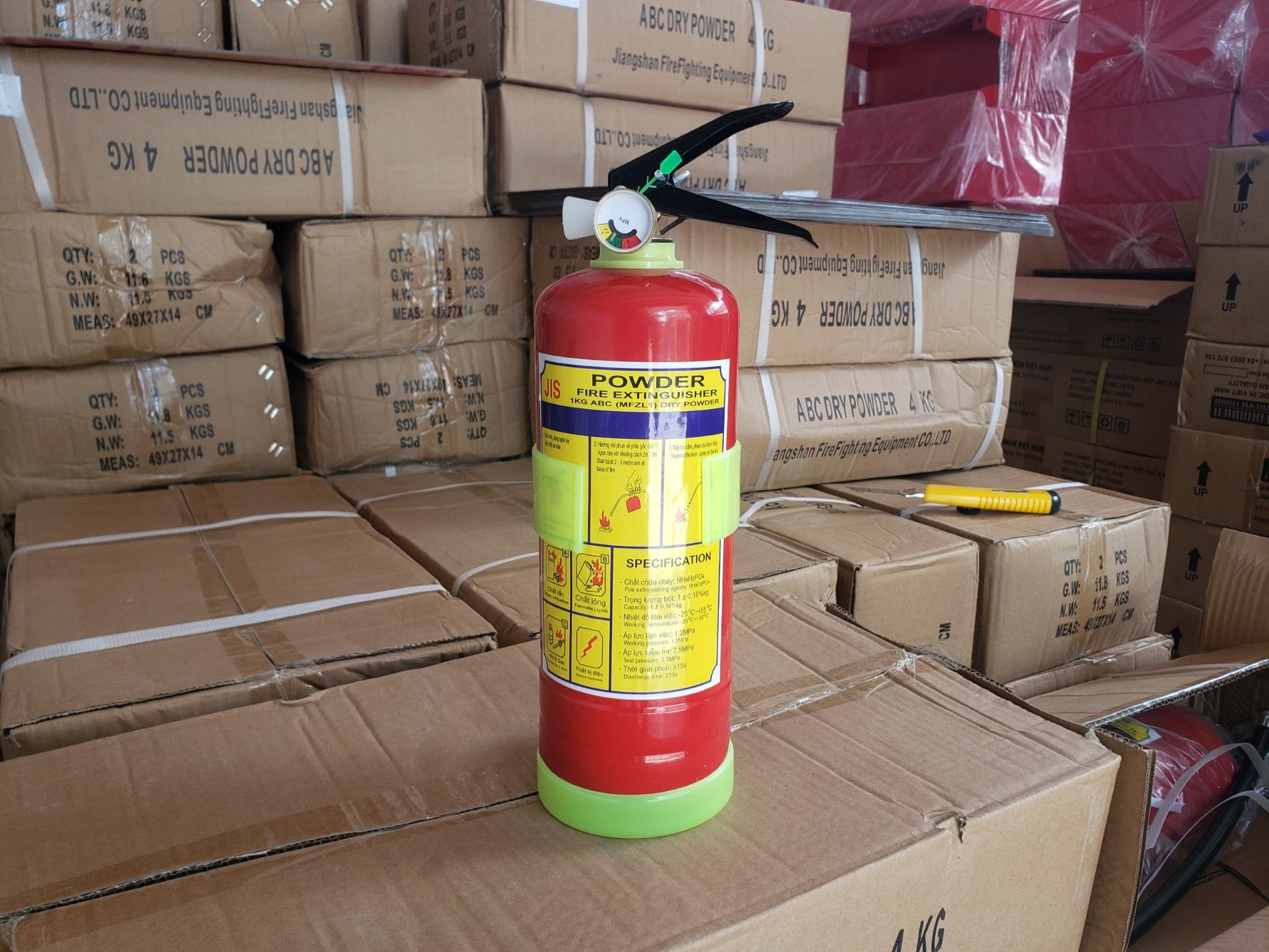 Bình chữa cháy bột ABC 1kg - MFZL1 (TQ)