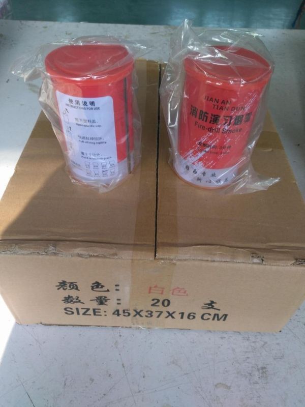 Quả tạo khói diễn tập, khói cam (loại lớn)