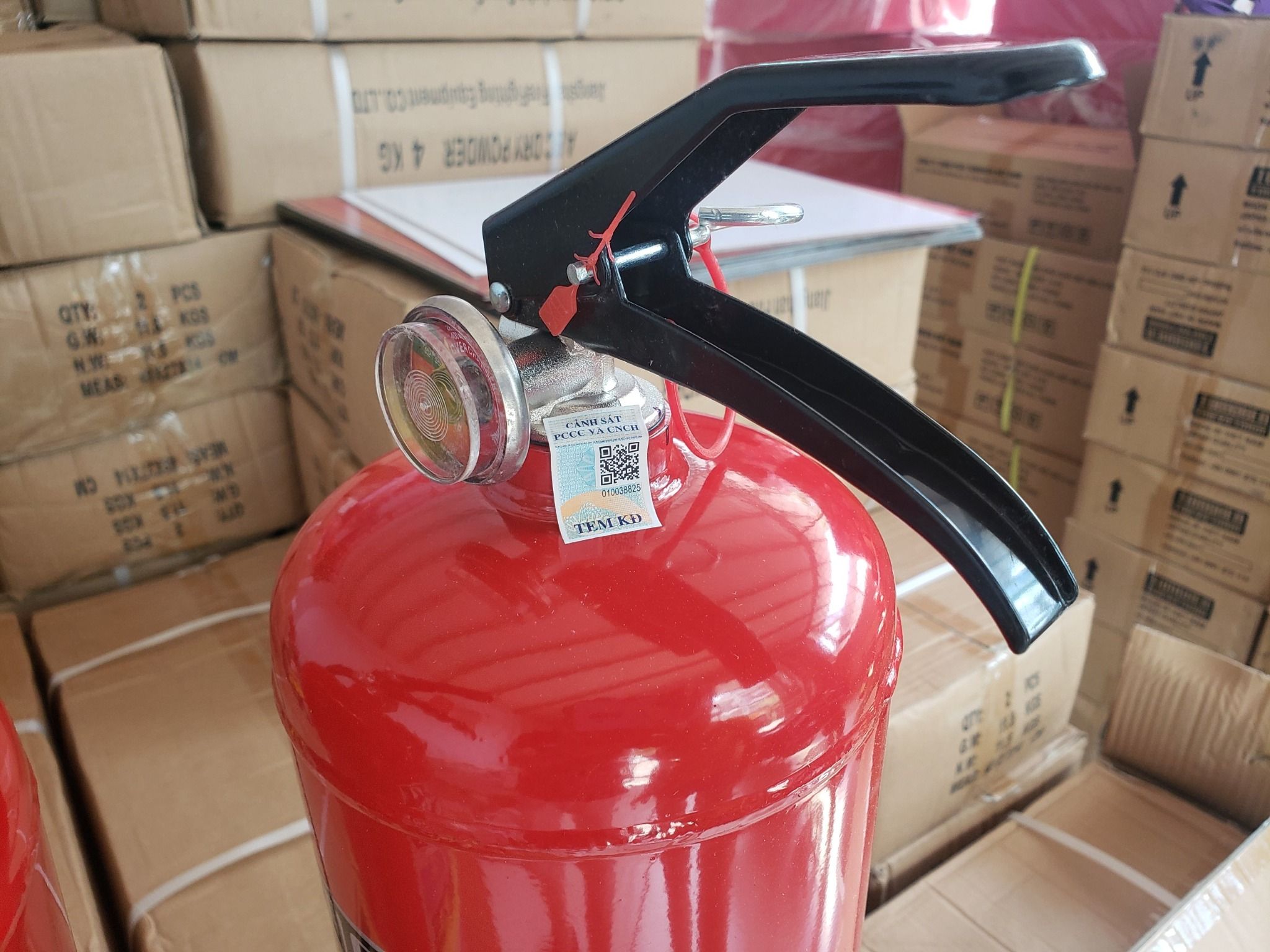 Bình chữa cháy bột ABC Nhật/VN -4KG