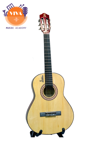 Guitar Classic HT music mini size 36 trắng