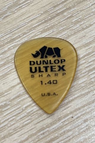 Pick Mỹ 1.4 mm (DunLop Ultex Vàng)