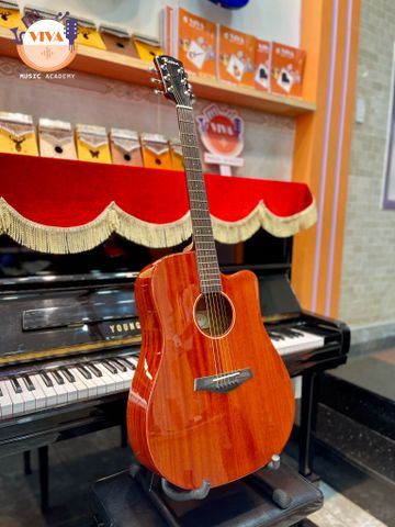 Guitar Acoustic Rosen G31 dáng D khuyết