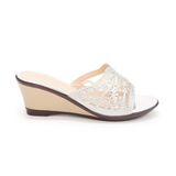 Dép nữ Hanatabi quai lưới đính đá đế xuồng siêu nhẹ cao 7cm mã HNDEL7F943 (Size 35 -> 39)