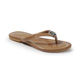 Dép kẹp nữ có khoá gót cao 1 cm mã HNDEK1F142 ( Size 35 -> 39)