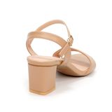 Sandal nữ Hanatabi gót vuông cao 5cm hậu c đế TA cao cấp chống trơn trượt mã HNSDG5F813 (Size 35 -> 41)