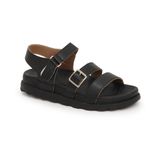 Sandal nữ Hanatabi 2 lớp quai bản ngang may liền đế cao 3cm mã HNSD3F866 (Size 35 -> 39)