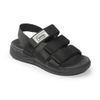 Sandal nam full đen đế cao 2 cm mã HNSDFNN273 ( Size 39 -> 43)