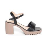 Sandal nữ Hanatabi quai ngang 1 xếp đế PU siêu nhẹ cao 7cm hậu c mã HNSDG7F967 (Size 35 -> 39)