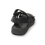 Sandal nam full đen đế cao 2 cm mã HNSDFNN273 ( Size 39 -> 43)