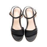 Sandal nữ Hanatabi quai ngang 2 xếp đế xuồng siêu nhẹ cao 5cm hậu c mã HNSD5F968 (Size 36 -> 40)