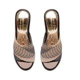 Dép nữ Hanatabi quai lưới đế xuồng siêu nhẹ cao 7cm mã HNDEL7F795 (Size 35 -> 39)