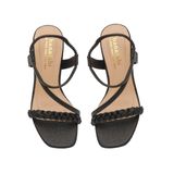 Sandal hanatabi quai ngang thắc bím gót cao 9cm mã HNSDT7F779 (Size 35 -> 39)