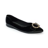 Giày búp bê nữ có khoá đế cao 1 cm mã HNBB1F60 ( Size 35 -> 39)