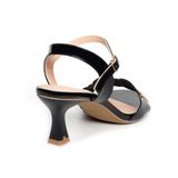 Sandal nữ Hanatabi quai ngang có khóa gót nhọn cao 5cm hậu c đế TA cao cấp chống trơn trượt mã HNSDG5F1015 (Size 35 -> 41)