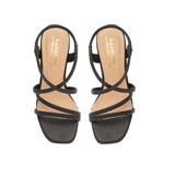 Sandal nữ hanatabi quai 2 dây mũi vuông gót cao 5cm hậu thun đế TA cao cấp chống trơn trượt mã HNSDT5F776 (Size 35 -> 41)