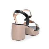 Sandal nữ Hanatabi quai ngang có khóa đế Pu siêu nhẹ cao 7cm hậu c mã HNSDG7F1000 (Size 35 -> 39)